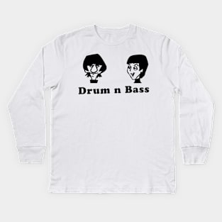 Drum N Bass Kids Long Sleeve T-Shirt